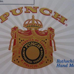 "PUNCH CIGAR BOX-EXCELLENT CONDITION" START YOUR COLLECTION TODAY"